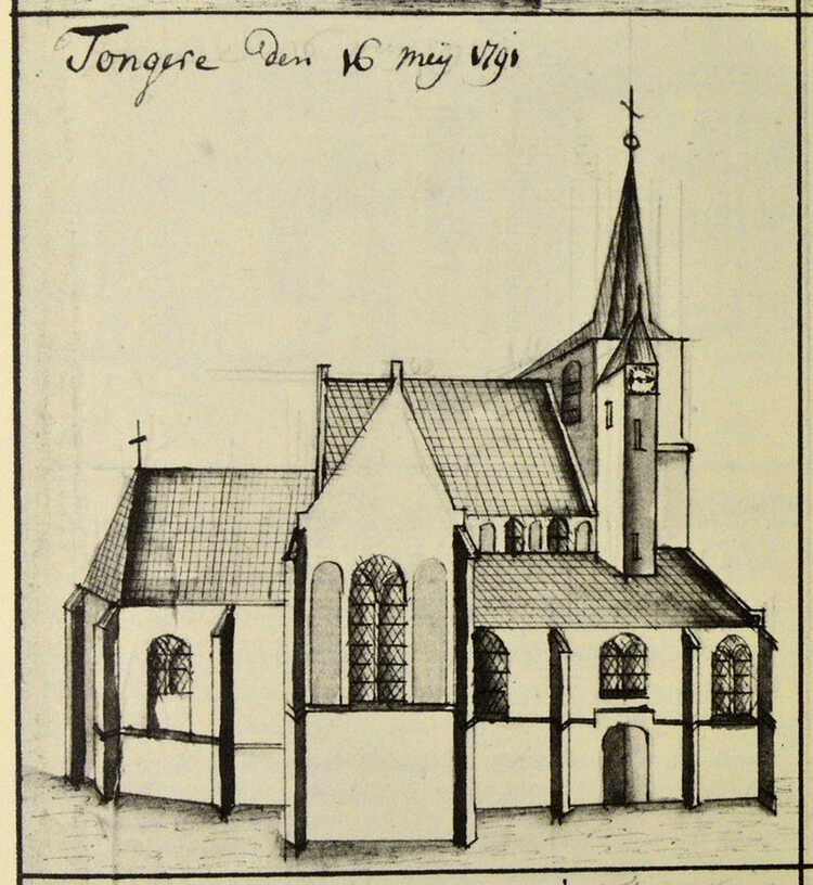 Voormalig Martinuskerk Tongelre door Hendrik Verhees