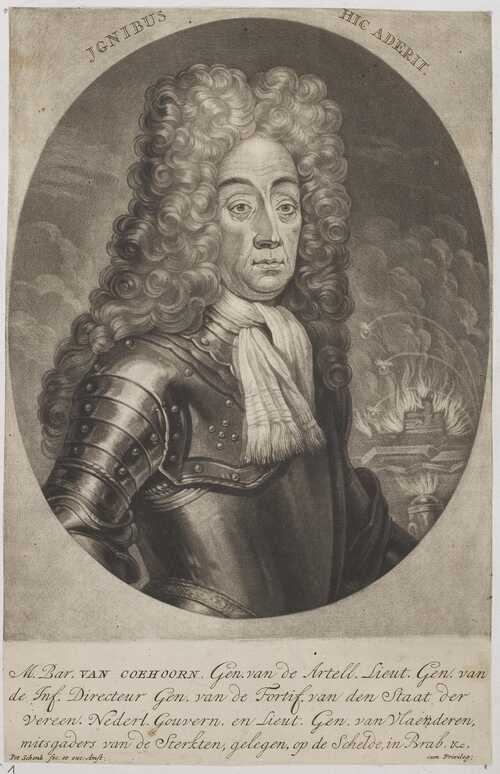 Menno van Coehoorn (bron: Rijksmuseum)