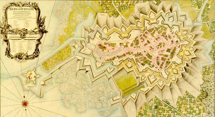 Vesting Bergen op Zoom 1747.