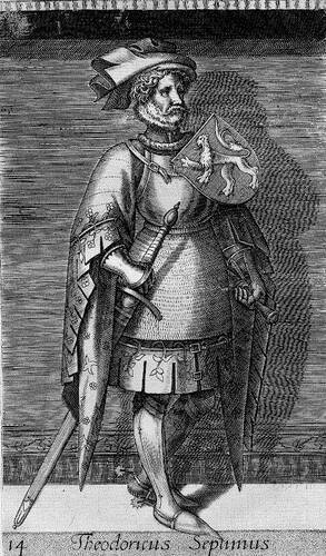Graaf Dirk VII van Holland, M. Vosmeer, Principes Hollandiae et Zelandiae, Antwerpen, 1578.