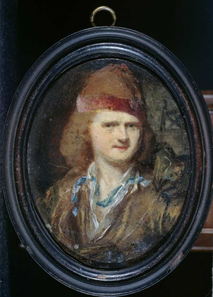 Cornelis Pronk, Zelfportret, 1710-1730, rijksmuseum
