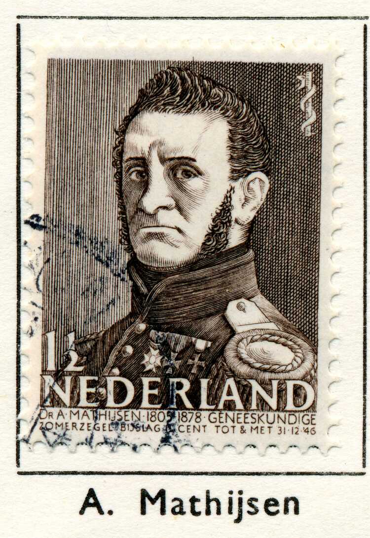 Antonius Mathijsen Postzegel