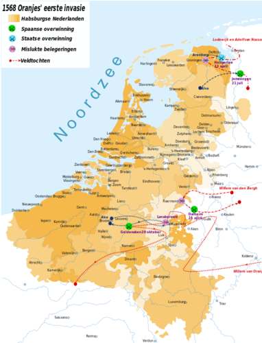 invasie Wvo 1568, 2013, Nederlandse Leeuw, Wikimedia COmmons