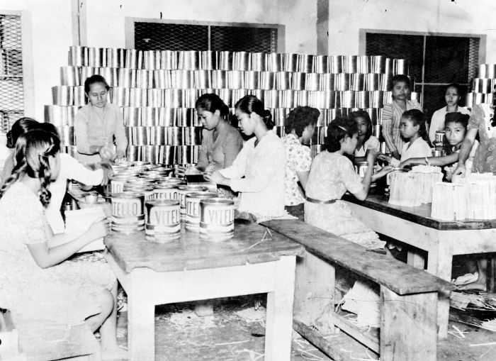 Margarinefabriek Unilever Indonesië 1948, Tropenmuseum