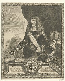 Carl von Rabenhaupt, 1673, Romeyn de Hooghe, Rijksmuseum