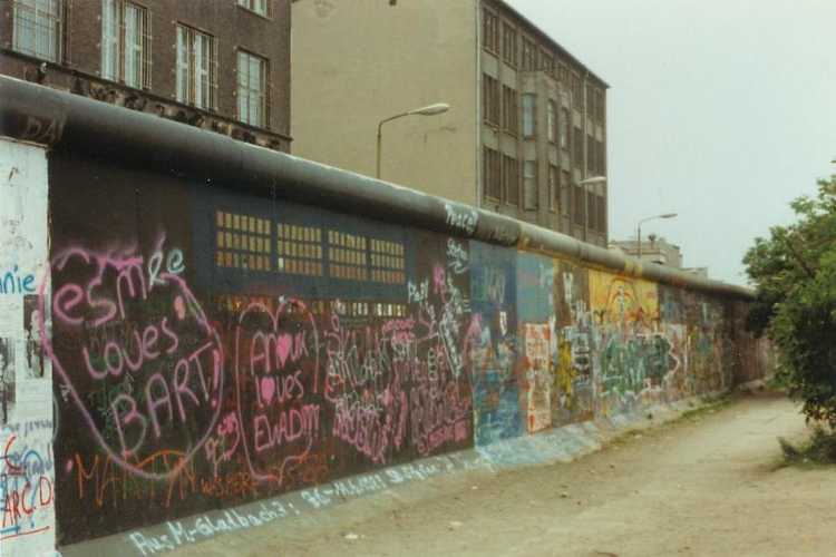 Berlijnse muur 1989