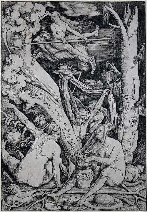 Heksensabbat, Hans Baldung Grien, 1510, Rijksstudio