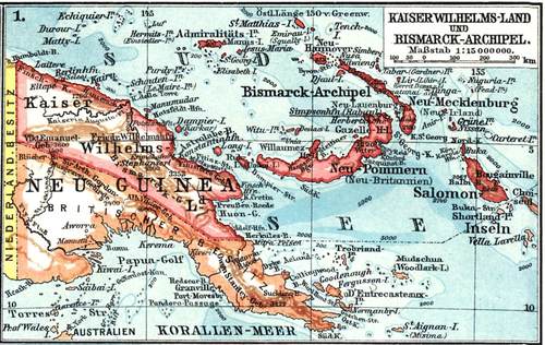 MAP Bismarck-archipel