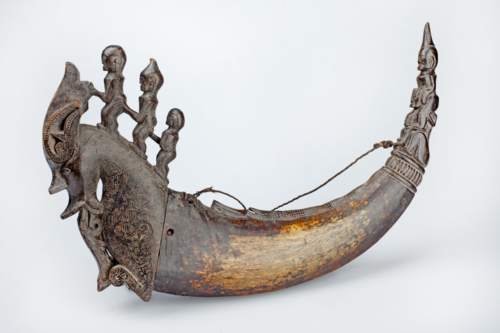 De naga morsarang die Quarles van Ufford op Noord-Sumatra verzamelde (Foto: Collectie Nationaal Museum van Wereldculturen. Coll.no. RV-125-1)