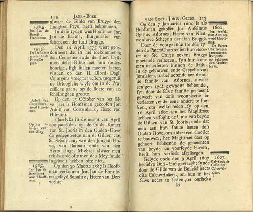 Van Praet Jaer-Boek 1786