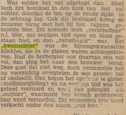 NTilburgseCourant Kwanselbier 22-01-1935 (Delpher)