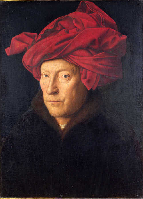 Vermoedelijk zelfportret door Jan van Eyck
