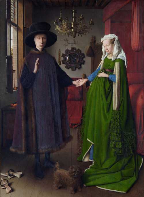 Het Arnolfini portret van Jan van Eyck