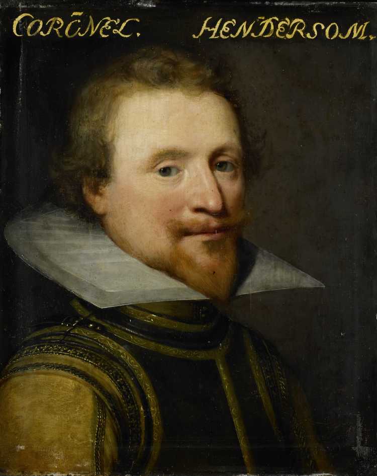 Portret van Sir Robert Henderson of Tunnegask (?- 1622) geschilderd door Jan Antonisz. van Ravesteyn (atelier van), ca. 1609 - ca. 1633. (Bron: Rijksmuseum)