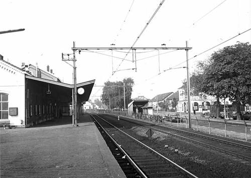 Foto van het toenmalige station in Boxtel (Foto: Wikimedia Commons)