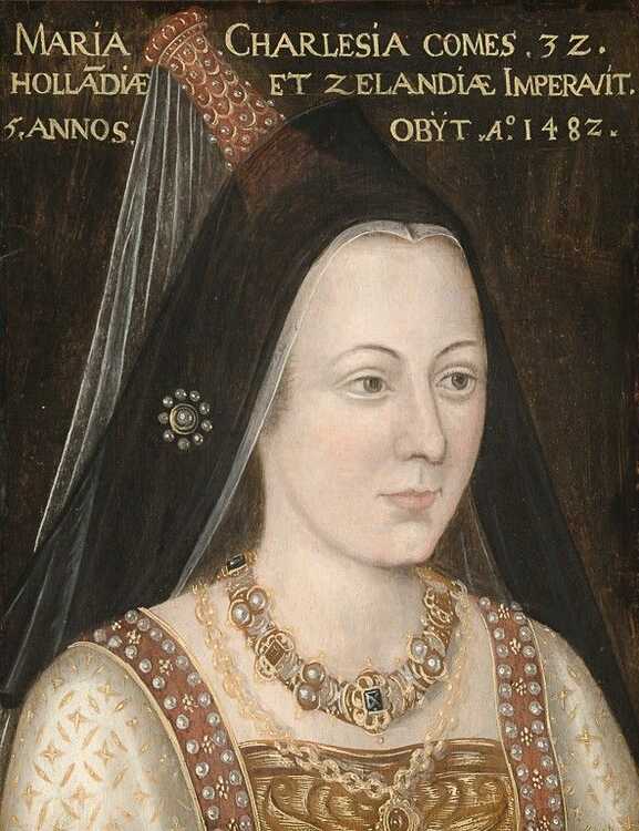 Portret van Maria van Bourgondië (Bron: Collectie Haags Historisch Museum)
